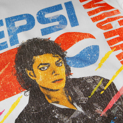 Michael Jackson Bad T-Shirt Retro Design Tour Drop Shoulders Pop King Music Short Sleeves Printed Cotton Men's Top Shirts