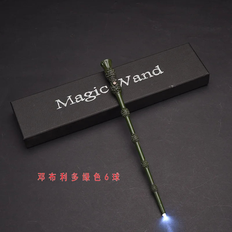 Hot Anime Cosplay Show Glow Harry Wand With Box Children Decoration Toy Accessories For Kids Bacchetta Di Plastic Magic Stick