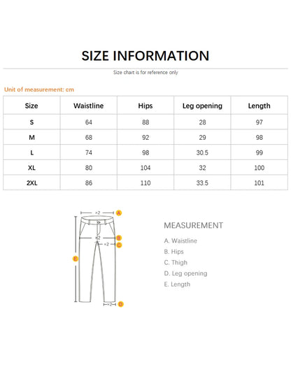 Women's Stretch Jeans High-Waisted Army Green Skinny Cuffed Hem Pants Splicing Design Autumn Casual Outdoor Trousers