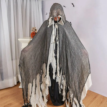 Polyester Halloween Ghost Cloaks Wizard Clothing Props Dementors Cosplay Costume Costumes Outfit Photo Pros