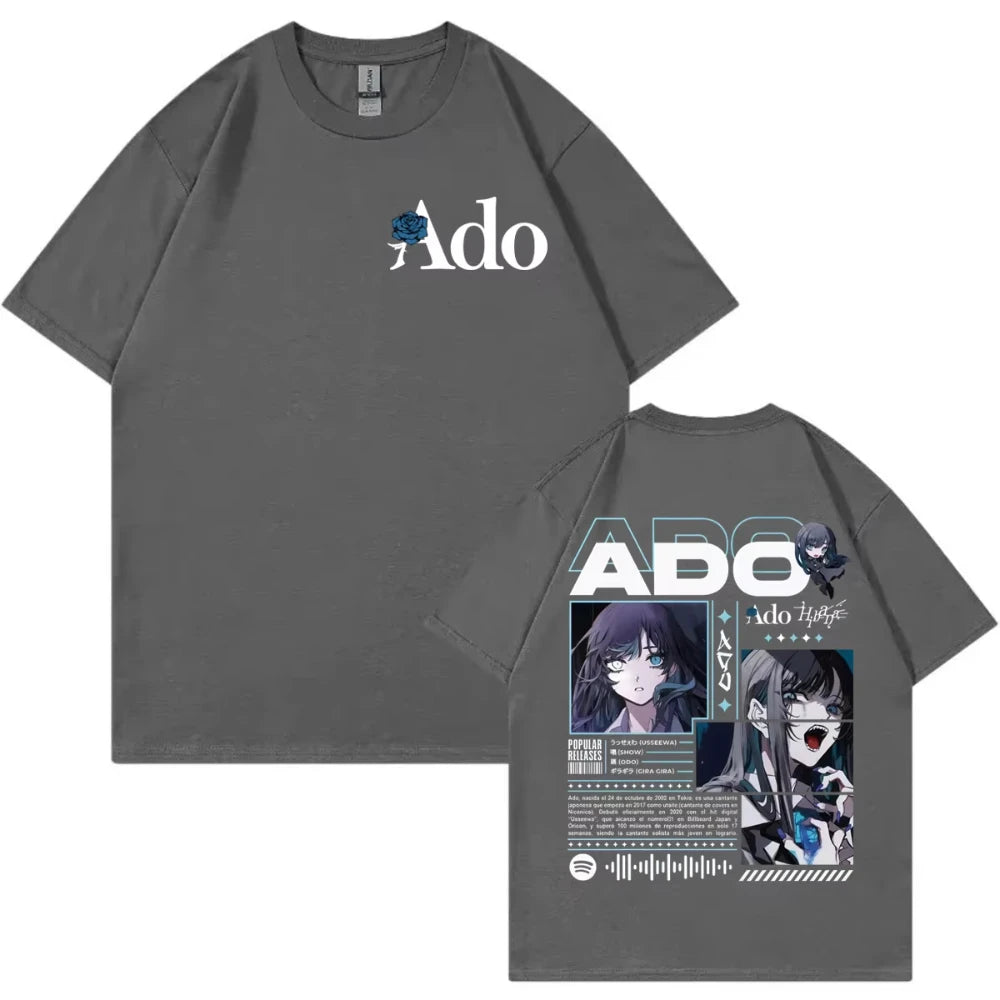 Singer Ado Hibana World Tour 2026 Graphic T-shirts Men Women's