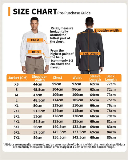 Men's Linen Blazer Double Breasted Slim Fit Breathable Suit Jacket Business Casual Gentlemen Coat Formal Wedding Party Dress