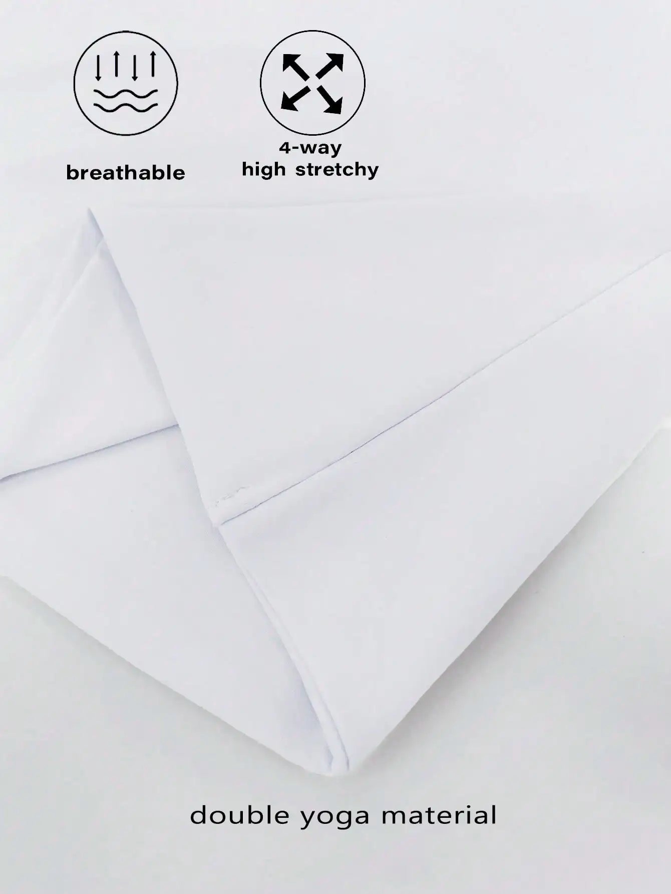Women's White Solid Round Neck Short Sleeve Fitted T-Shirt for Summer Casual Wear