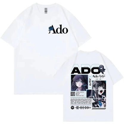 Singer Ado Hibana World Tour 2026 Graphic T-shirts Men Women's