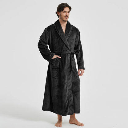 American-Style Autumn/Winter Couples' New Bathrobe,