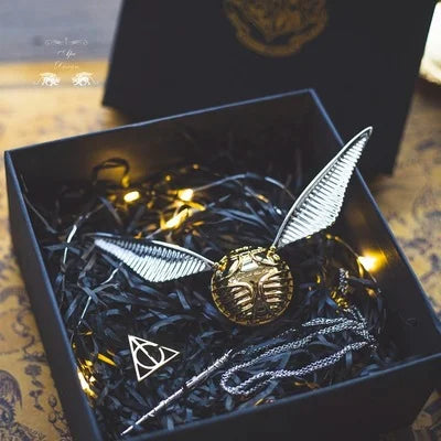 Golden Snitch Ring Box Golden Snitch Ring Box With Rotating Wings Premium Gold-Plated Metal Jewelry Box For Proposal Engagement