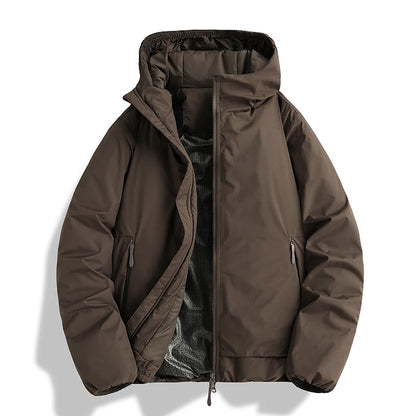 Outdoor Warm Jacket Autumn Winter Windproof Waterproof Men Hooded Casual Sports Jacket Women Sport Running Hiking Ski Thick Coat