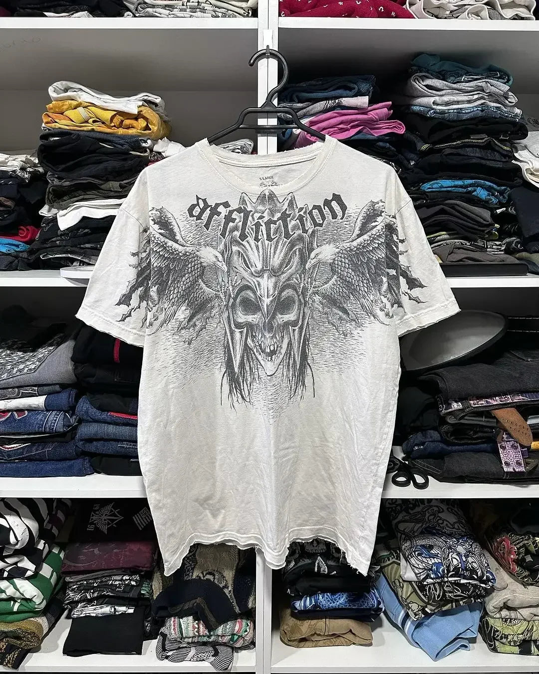 2000s T shirt Summer New Hip Hop Red Round Neck Oversized Long Sleeved T shirt Men Women Casual Gothic Clothing Tops Streetwear