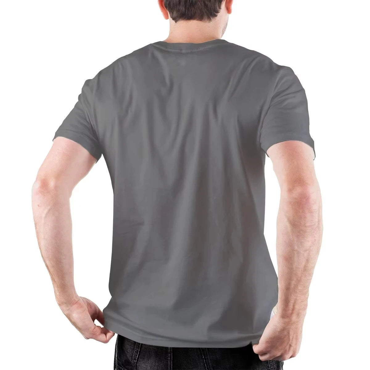 2026 Summer New Lord of The Ring Men's T-shirt High Quality Fashion Casual Circle Collar Print Men's and Women's T-shirt