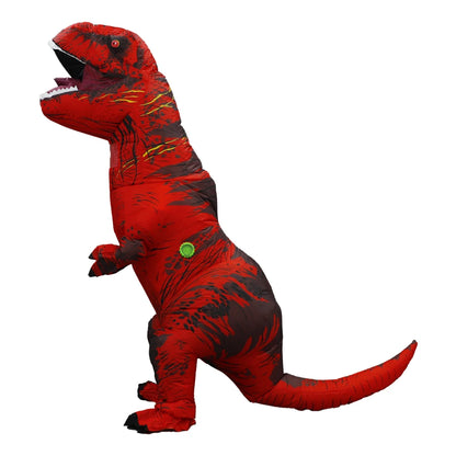 Tyrannosaurus Rex Inflatable Costume Mascot Parade Adult Cosplay Halloween Party Performance Props Activity Set