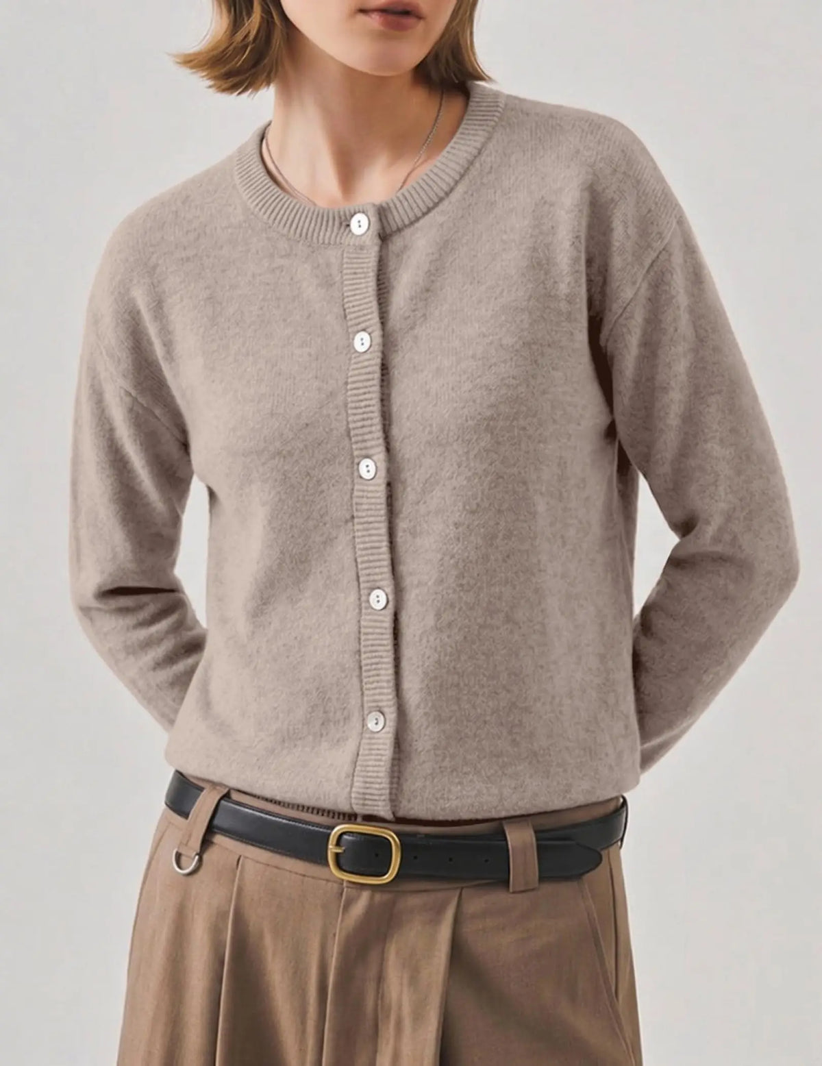 Cardigan Sweaters for Women Open Front Knitted Sweater Business lightweight Casual Fall Outfits