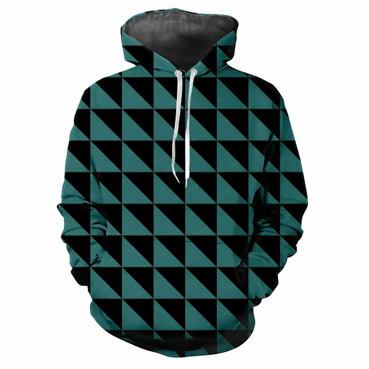 2024 Fashion Minimalist Plaid 3D Printed men's Tops Casual Soft Comfort Elegant men's Hoodies Personalize Outdoor Sports Hoodie