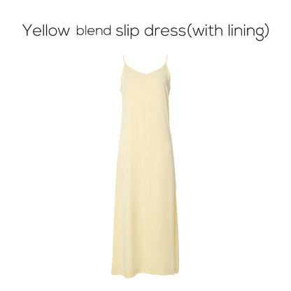 AP SS25 Women Wrap Ribbed T-shirt Lady Blend Slip Dress 5 Color