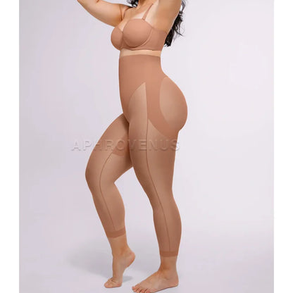 Women Seamless Shaping Shorts Tummy Control High Waist Body Shaper Anti‑Slip Slimming Butt Lifter Peach Hip Invisible Shapewear