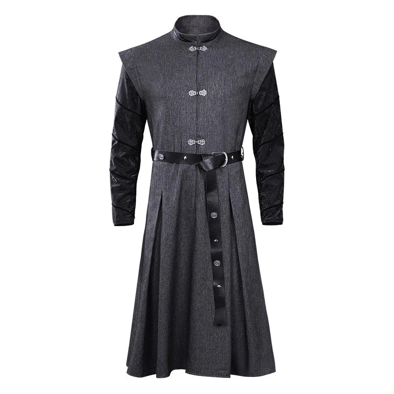 TV Dragon Daemon Targaryen Men's Halloween Cosplay Costume House Medieval Stage Black Outfits Coat Belt Takerlama In Stock