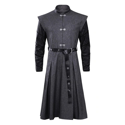 TV Dragon Daemon Targaryen Men's Halloween Cosplay Costume House Medieval Stage Black Outfits Coat Belt Takerlama In Stock