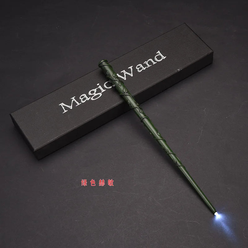 Hot Anime Cosplay Show Glow Harry Wand With Box Children Decoration Toy Accessories For Kids Bacchetta Di Plastic Magic Stick