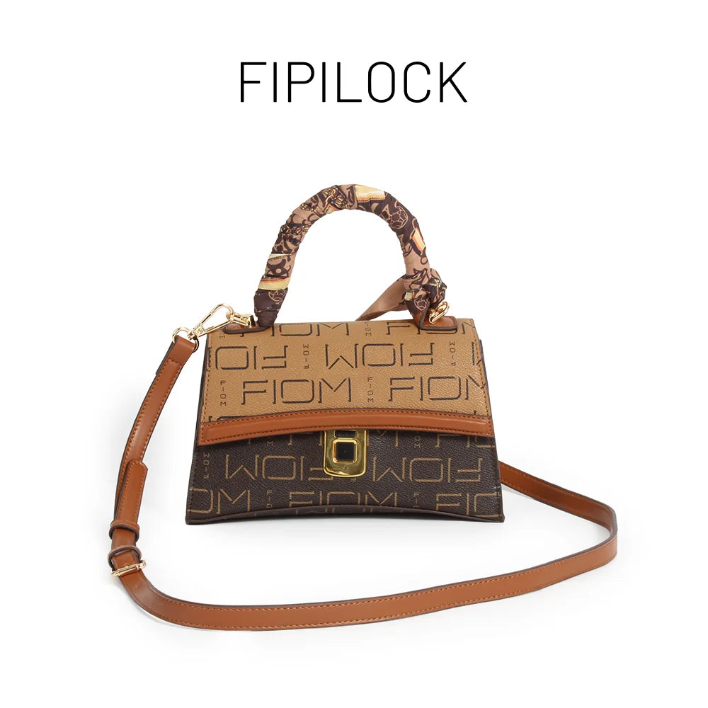 FIPILOCK Shoulder Bags Handbag Crossbody Bag for Woman with Smart Fingerprint Unlock High-Quality Luxury Anti-theft Anti-theft