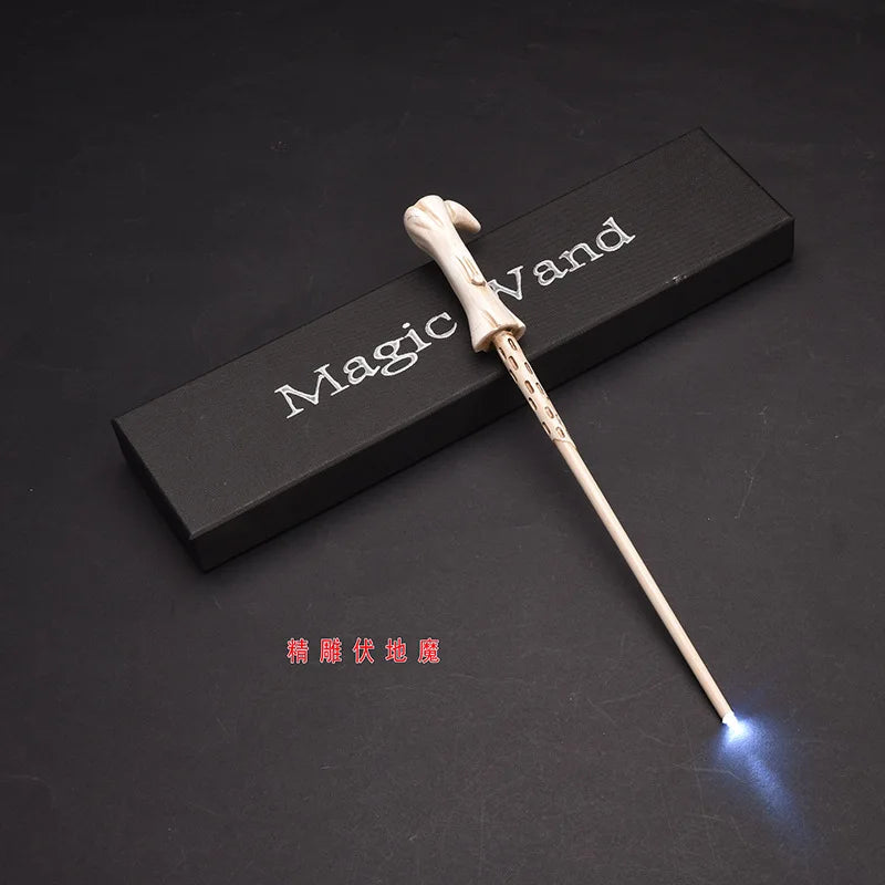 Hot Anime Cosplay Show Glow Harry Wand With Box Children Decoration Toy Accessories For Kids Bacchetta Di Plastic Magic Stick