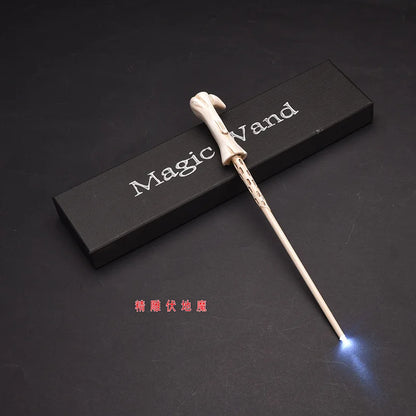 Hot Anime Cosplay Show Glow Harry Wand With Box Children Decoration Toy Accessories For Kids Bacchetta Di Plastic Magic Stick