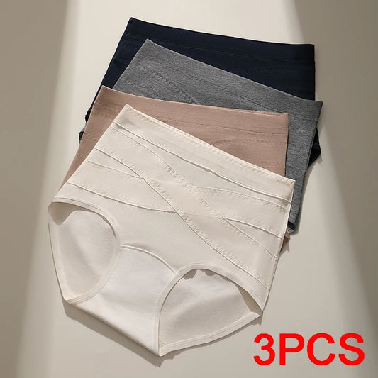 Women's Cotton Briefs Fashion Underwear for Women Triangular Panties Plus Size Panties Lingerie Sexy Set Lady Belly Reducing