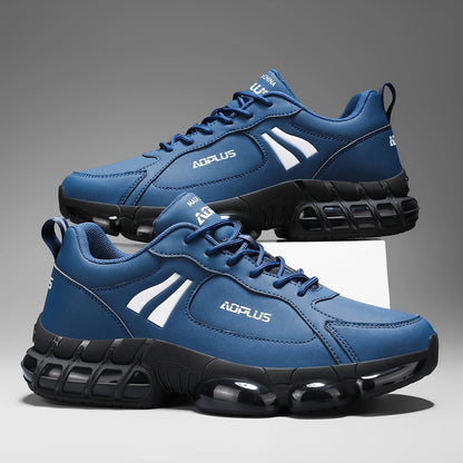 Four Seasons' new classic comfortable thick-soled anti-slip shoes with added height, for couples, are durable, have high elastic