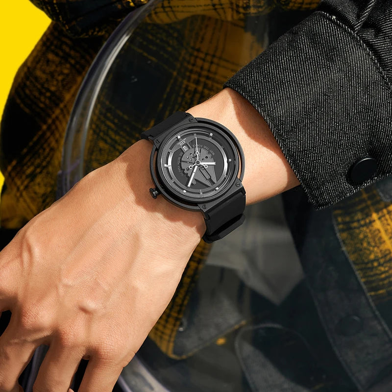 New Fashion Sport Mens Quartz Watches Waterproof Wristwatches Luminous Casual Calendar Pagani Designs Watch For Man Reloj Mujer