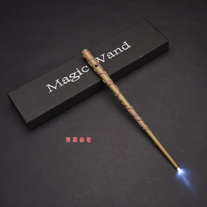 Hot Anime Cosplay Show Glow Harry Wand With Box Children Decoration Toy Accessories For Kids Bacchetta Di Plastic Magic Stick