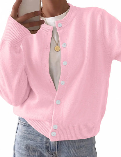 Cardigan Sweaters for Women Open Front Knitted Sweater Business lightweight Casual Fall Outfits