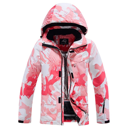 Fashion, Waterproof Snow Suit Sets for Women, Snowboarding Clothing, Ski Costumes, Winter Wear, Jacket Strap Pant for Girl's