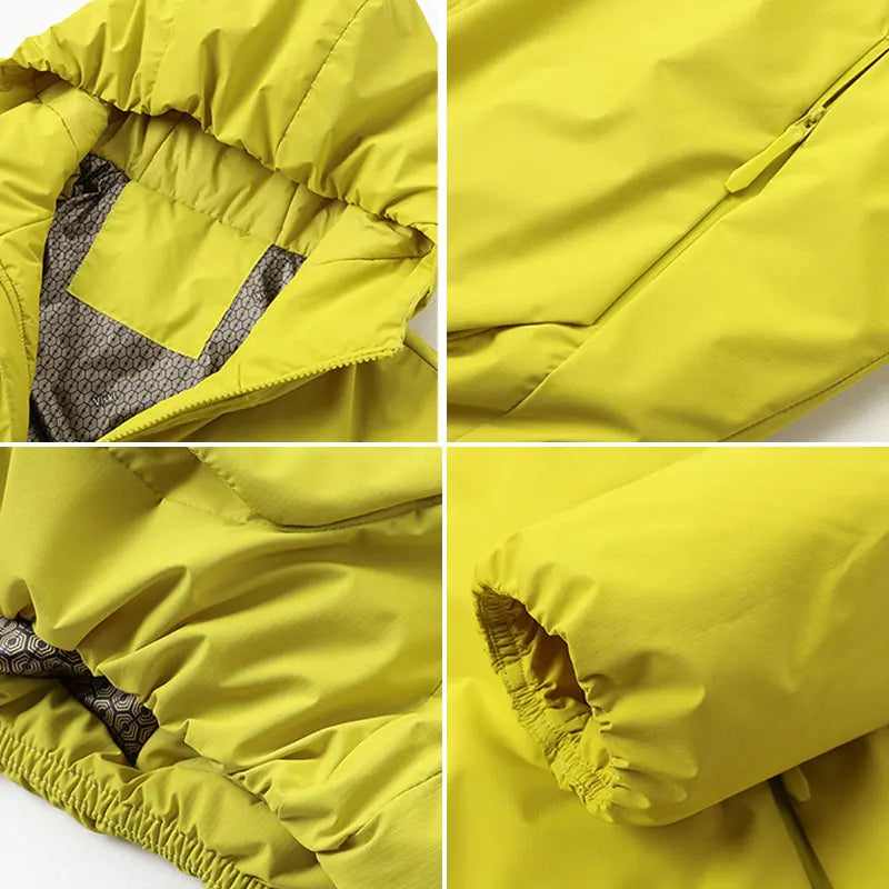 Outdoor Warm Jacket Autumn Winter Windproof Waterproof Men Hooded Casual Sports Jacket Women Sport Running Hiking Ski Thick Coat