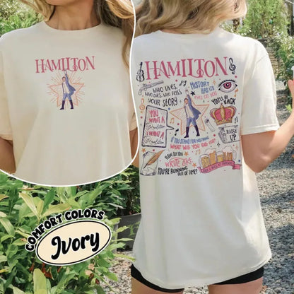 Hamilton Musical Quote Shirt, Lin Manuel Miranda Inspired Revolutionary Line Tee,
