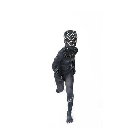Anime Superhero Black Panther Men Adult Jumpsuits Panther Cosplay Halloween Costume Bodysuits Dress Up New