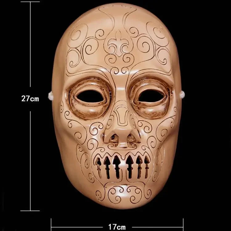 Harry Potter Death Eater Masks Malfurius Cosplay Props Harry Potter Collection Version Terror Mask Halloween Masque Harry Potter
