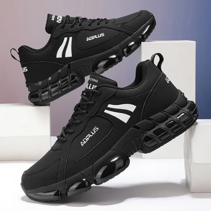 Four Seasons' new classic comfortable thick-soled anti-slip shoes with added height, for couples, are durable, have high elastic