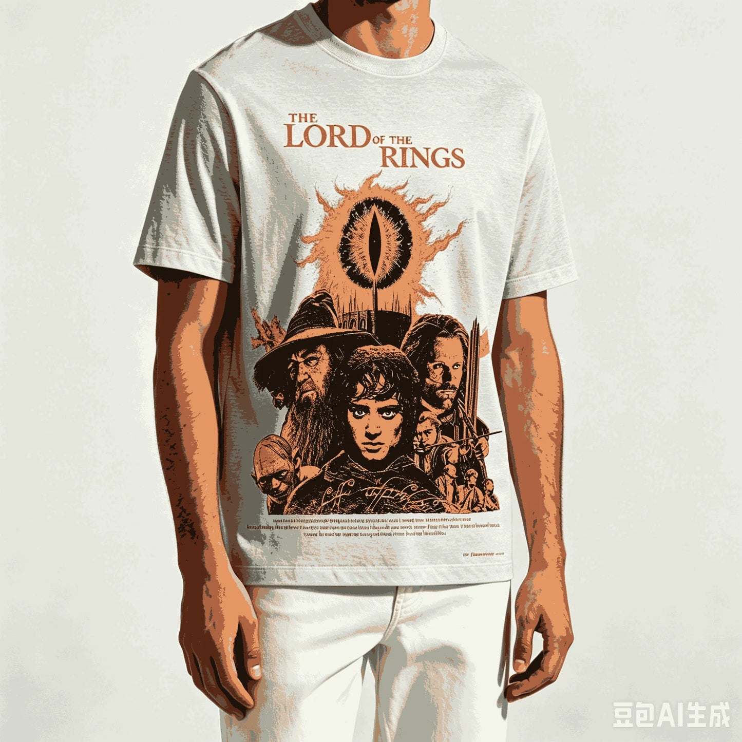 The Lord of the Rings for Fan Gift T-shirt Men Women Harajuku Oversized Unisex Short Sleeve Streetwear high quality Couples soft