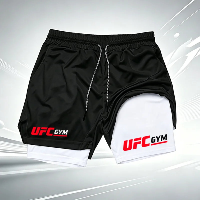 Men's UFC GYM 2-in-1 Compression Shorts
