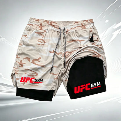 Men's UFC GYM 2-in-1 Compression Shorts