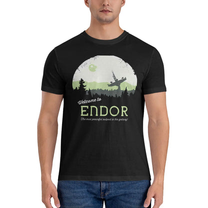 In Stock Welcome to Endor Stars War Unisex Comfortable T-shirt