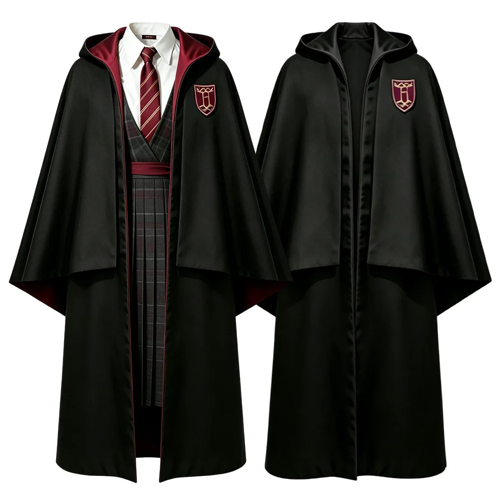 Cosplay Costumes Haloween Christmas Haliday Party Costume Magic Robe Cloak with Adult Uniform Outfit Gift Cosplay