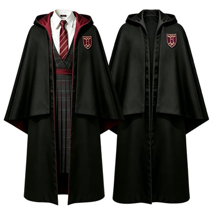 Cosplay Costumes Haloween Christmas Haliday Party Costume Magic Robe Cloak with Adult Uniform Outfit Gift Cosplay