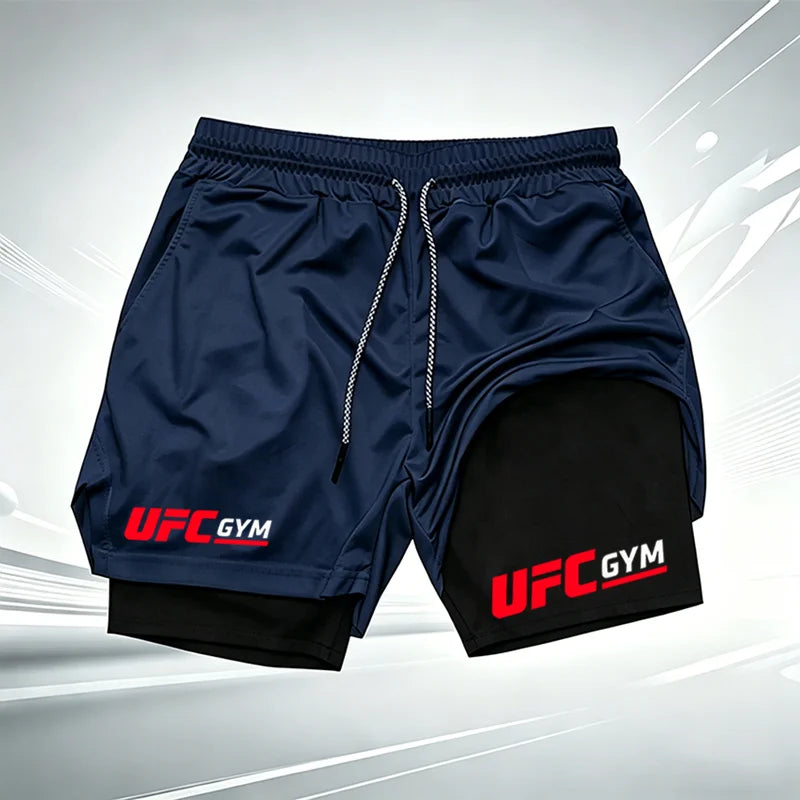 Men's UFC GYM 2-in-1 Compression Shorts