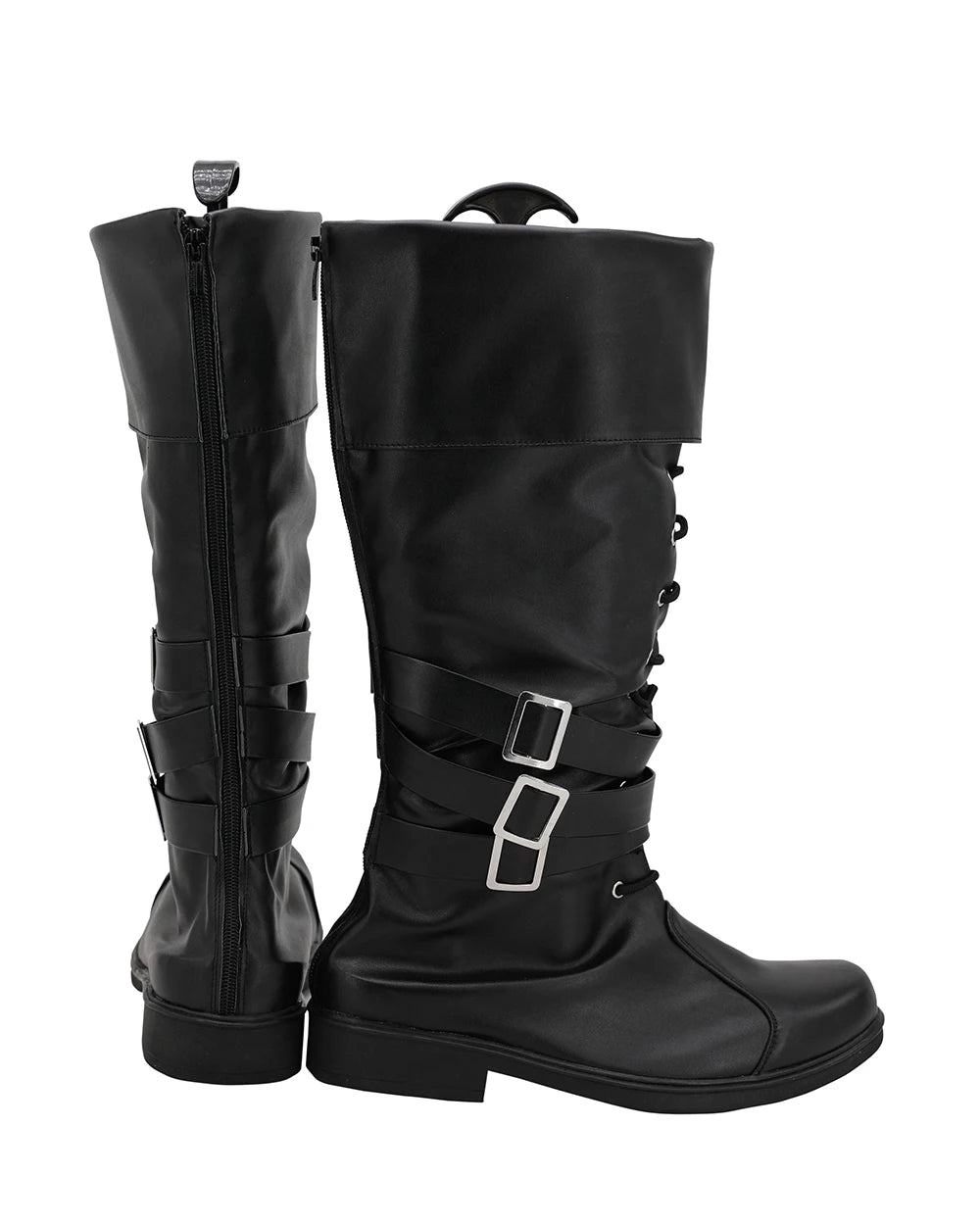 Fantastic Beasts The Crimes of Grindelwald Gellert Grindelwald Cosplay Boots Black Leather Shoes Custom Made Halloween Props