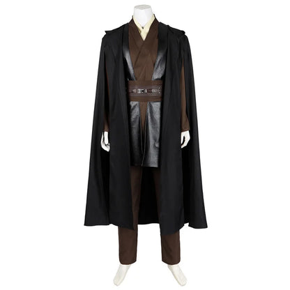 Jedi Anakin Cosplay Costume Disfraz Skywalker Vader Darth Jedi Top Pants Cloak Belt