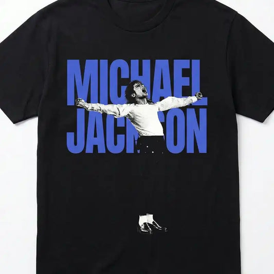 Michael Jackson Pop Icon Graphic Tee | Music Legend Sketch Art Shirt