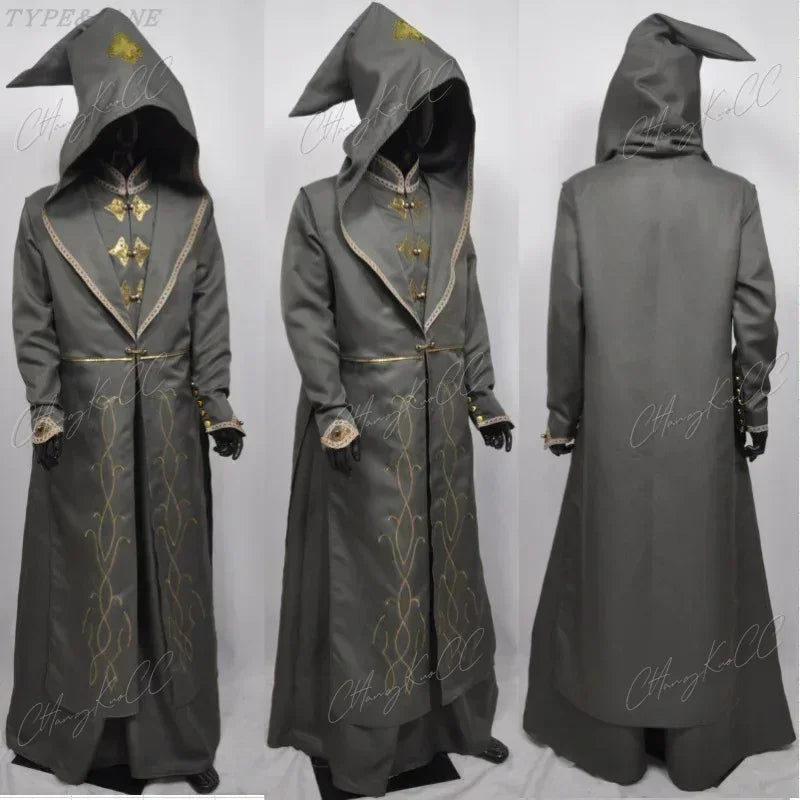 New 2025 A High quality Halloween Costume Professor Cosplay Anime Principal Wizardry Costume For Adult