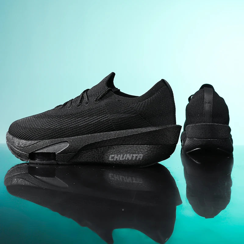 Air Cushion Running Shoes Marathon Speciality Men Sports Breathable Lightweight Women's Comfortable Athletic Nonskid Sneakers
