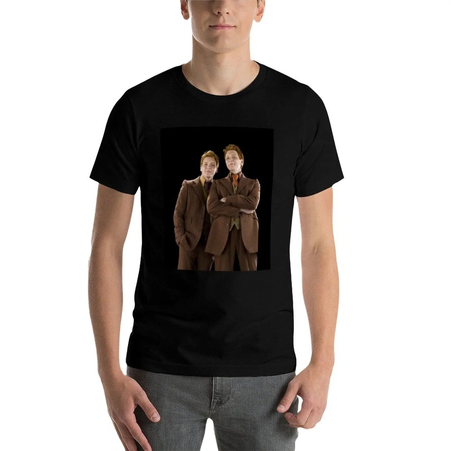 Fred and George Weasley T-Shirt Plus Size Gym Sports T-Shirt