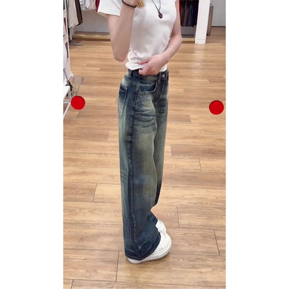 American Style Faded Denim Jeans