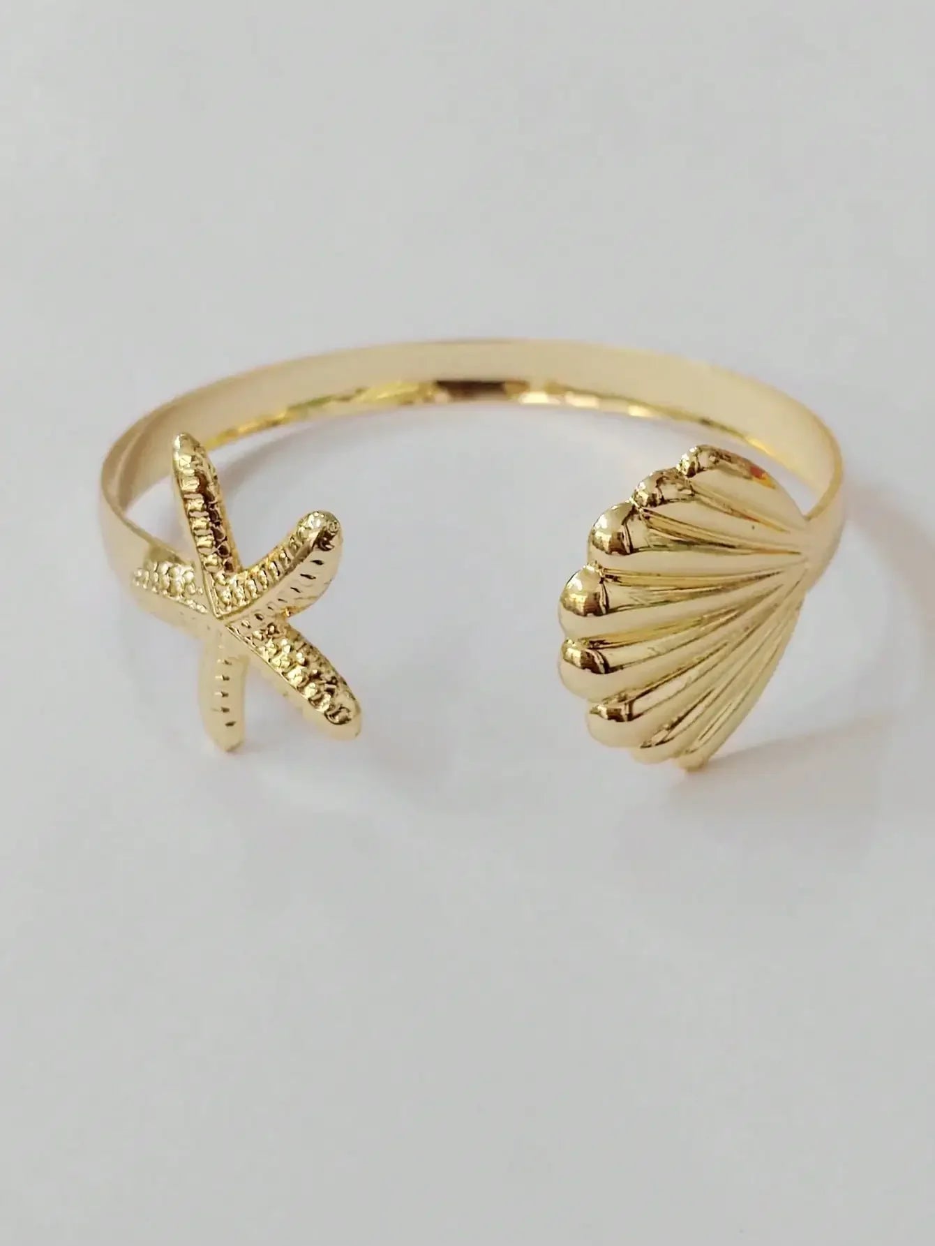 Gold Flower Bangle, Women's Jewelry, Valentine's Day Gift